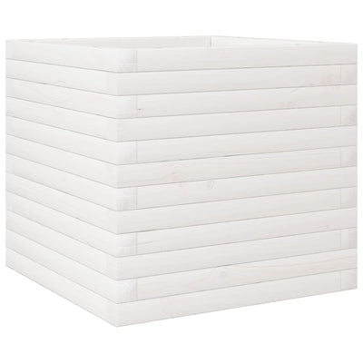 VIDAXL -Planungsbox 50x50x45.5 cm Festkiefer weiß