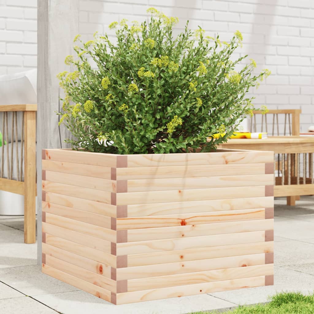VIDAXL -Planungsbox 60x60x45.5 cm Festkiefer