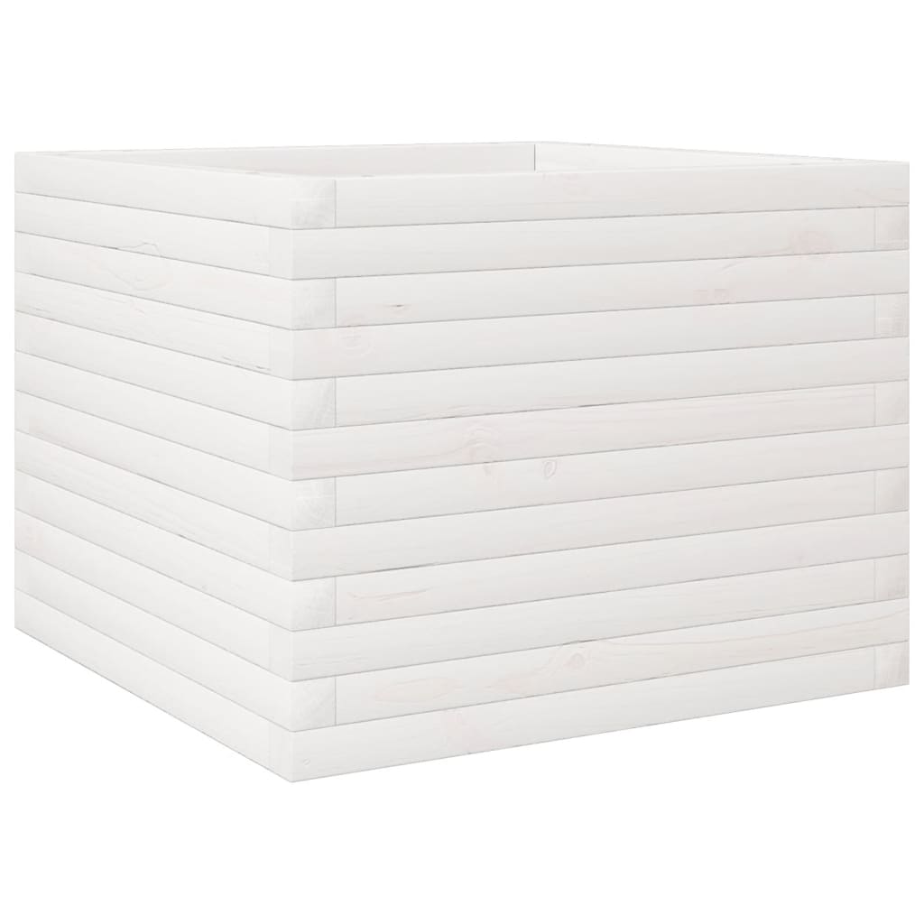 VIDAXL -Planungsbox 60x60x45.5 cm Festkiefer weiß