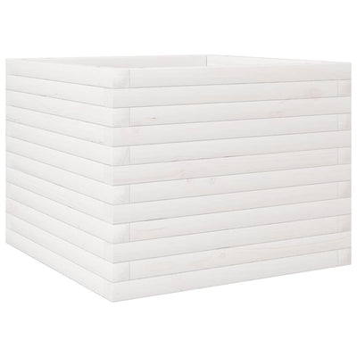VIDAXL -Planungsbox 60x60x45.5 cm Festkiefer weiß