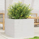 VIDAXL -Planungsbox 60x60x45.5 cm Festkiefer weiß