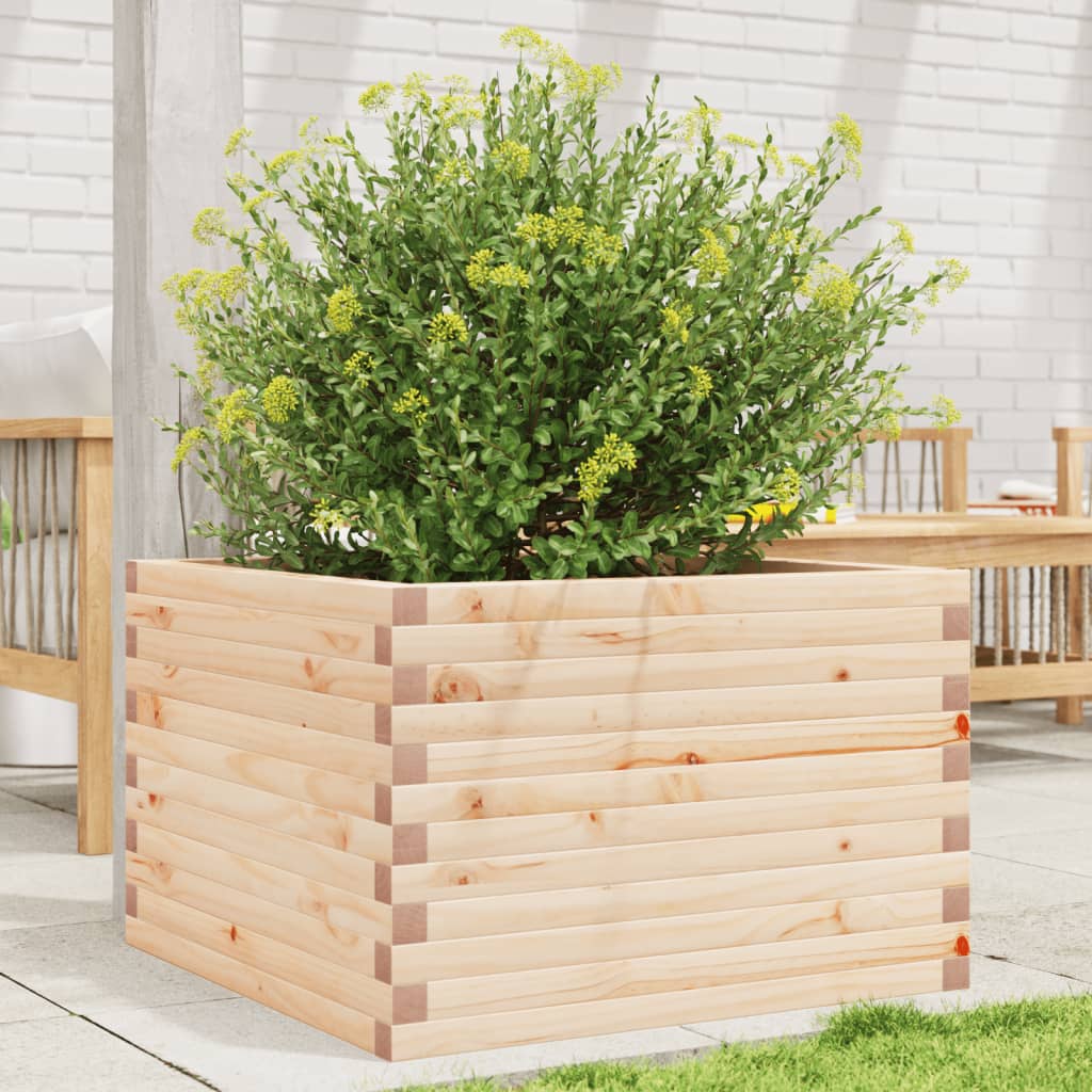 VIDAXL -Planungsbox 70x70x45.5 cm Festkiefer