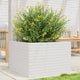 VIDAXL -Planungsbox 70x70x45.5 cm Festkiefer weiß