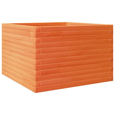 VIDAXL -Planungsbox 70x70x45.5 cm Festkiefer Wäsche braun