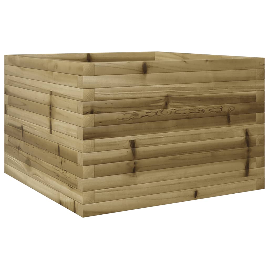 VIDAXL -Planungsbox 70x70x45.5 cm imprägnierte Kiefer