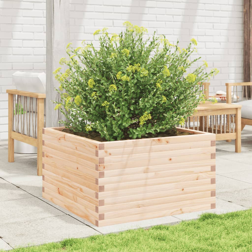 VIDAXL -Planungsbox 80x80x45.5 cm Festkiefer