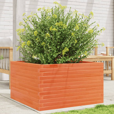 VIDAXL -Planungsbox 80x80x45.5 cm Festkiefer Wäsche braun
