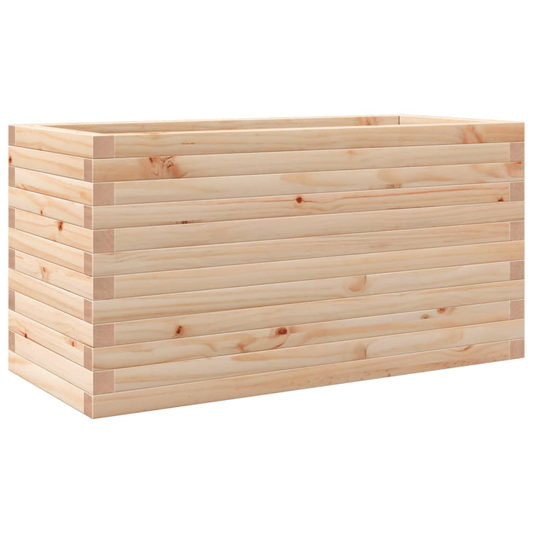 VIDAXL -Planungsbox 90x40x45.5 cm Festkiefer