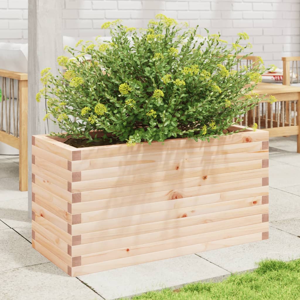 VIDAXL -Planungsbox 90x40x45.5 cm Festkiefer