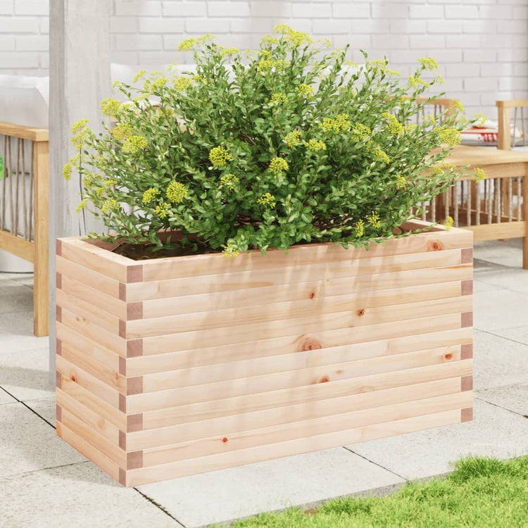 VIDAXL -Planungsbox 90x40x45.5 cm Festkiefer