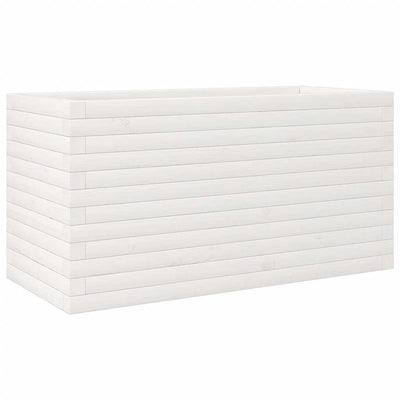 VIDAXL -Planungsbox 90x40x45.5 cm Festkiefer weiß
