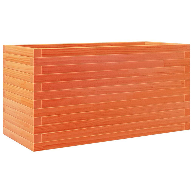 Vidaxl Plannbak 90x40x45,5 cm Festkiefer Wäschebraun
