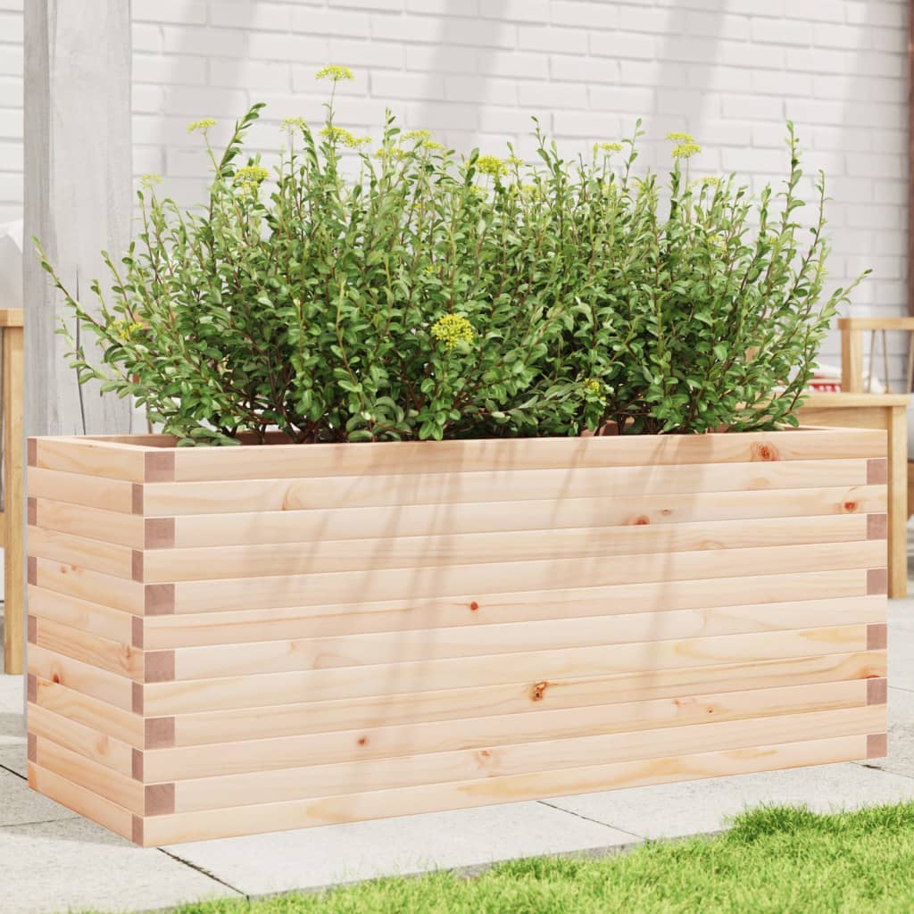 VIDAXL -Planungsbox 110x40x45.5 cm Festkiefer