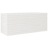 VIDAXL -Planungsbox 110x40x45.5 cm Festkiefer weiß - afbeelding 2