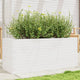 VIDAXL -Planungsbox 110x40x45.5 cm Festkiefer weiß