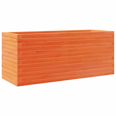 VIDAXL -Planungsbox 110x40x45.5 cm Festkiefer Wäsche Braun