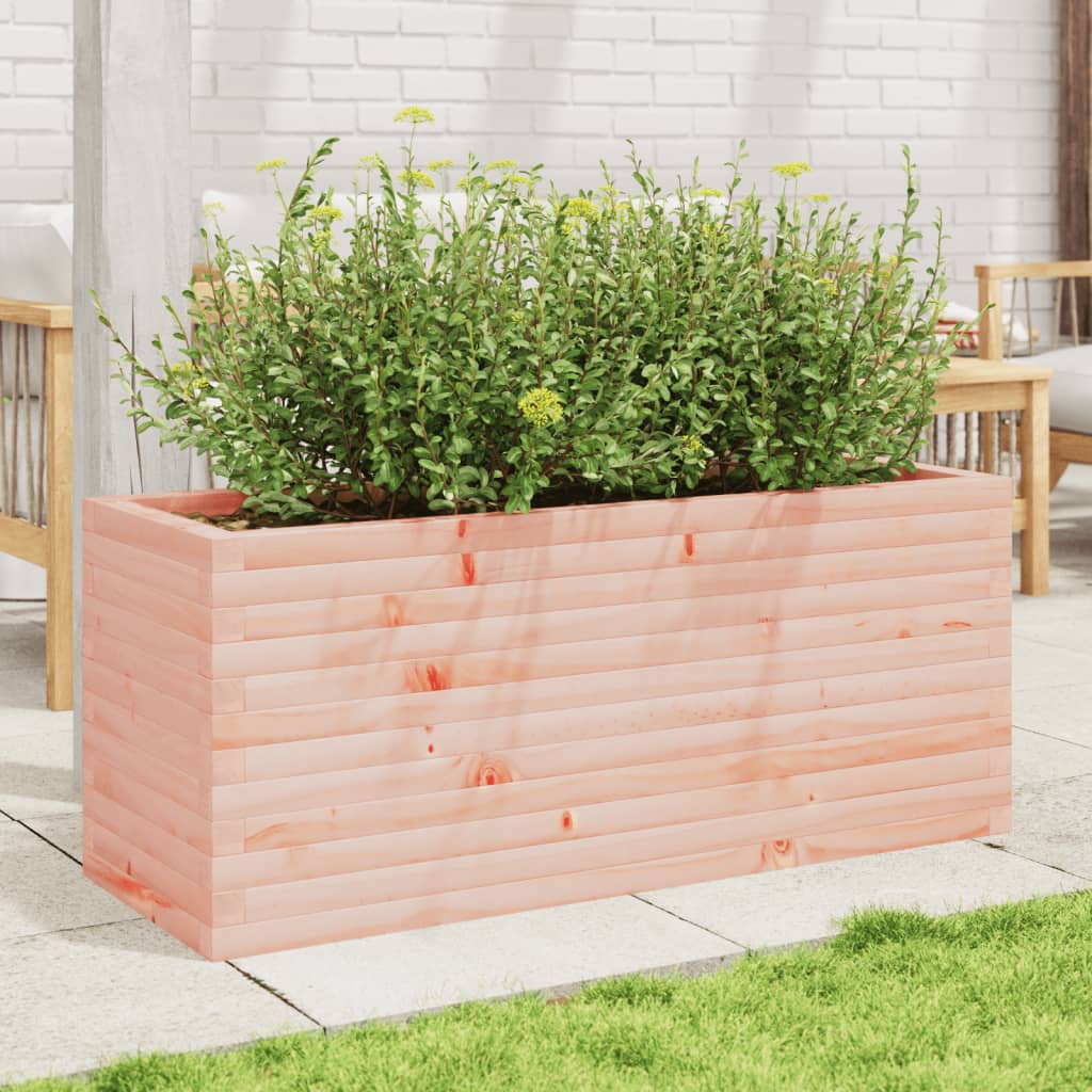VIDAXL -Planungsbox 110x40x45.5 cm Solid Douglashout