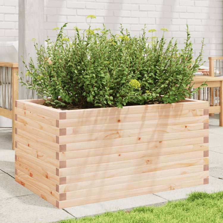 VIDAXL -Planungsbox 90x60x45.5 cm Festkiefer