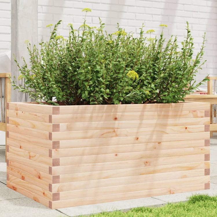 VIDAXL -Planungsbox 90x60x45.5 cm Festkiefer