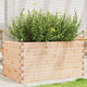 VIDAXL -Planungsbox 90x60x45.5 cm Festkiefer
