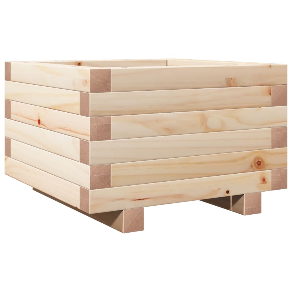 VIDAXL -Planungsbox 40x40x26,5 cm Festkiefer