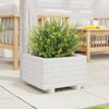 VIDAXL -Planungsbox 40x40x26,5 cm Festkiefer weiß