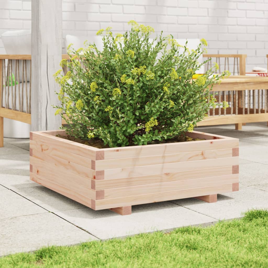 VIDAXL -Planungsbox 70x70x26,5 cm Festkiefer