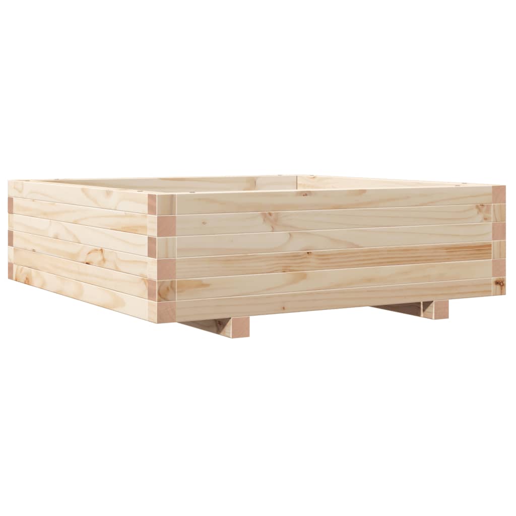 VIDAXL -Planungsbox 80x80x26,5 cm Festkiefer
