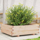 VIDAXL -Planungsbox 80x80x26,5 cm Festkiefer
