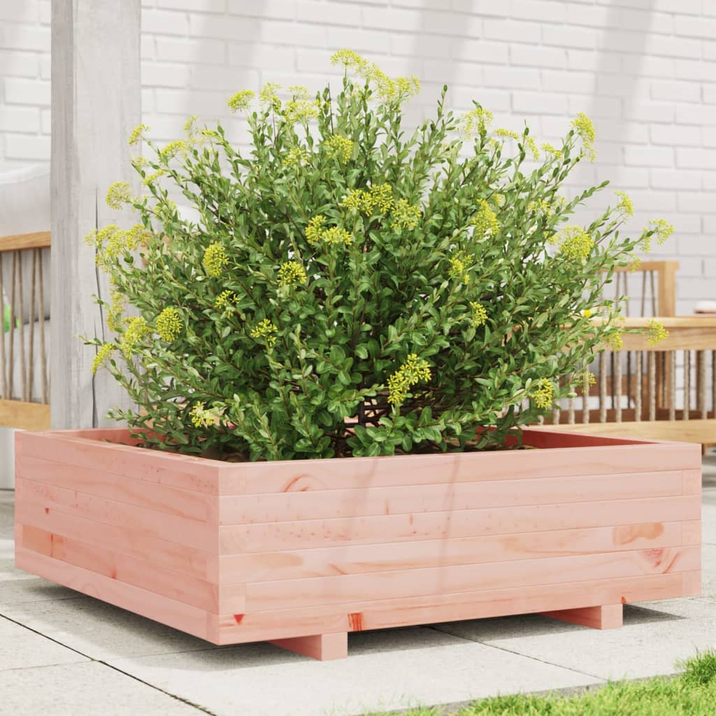 VIDAXL -Planungsbox 80x80x26.5 cm Solid Douglashout