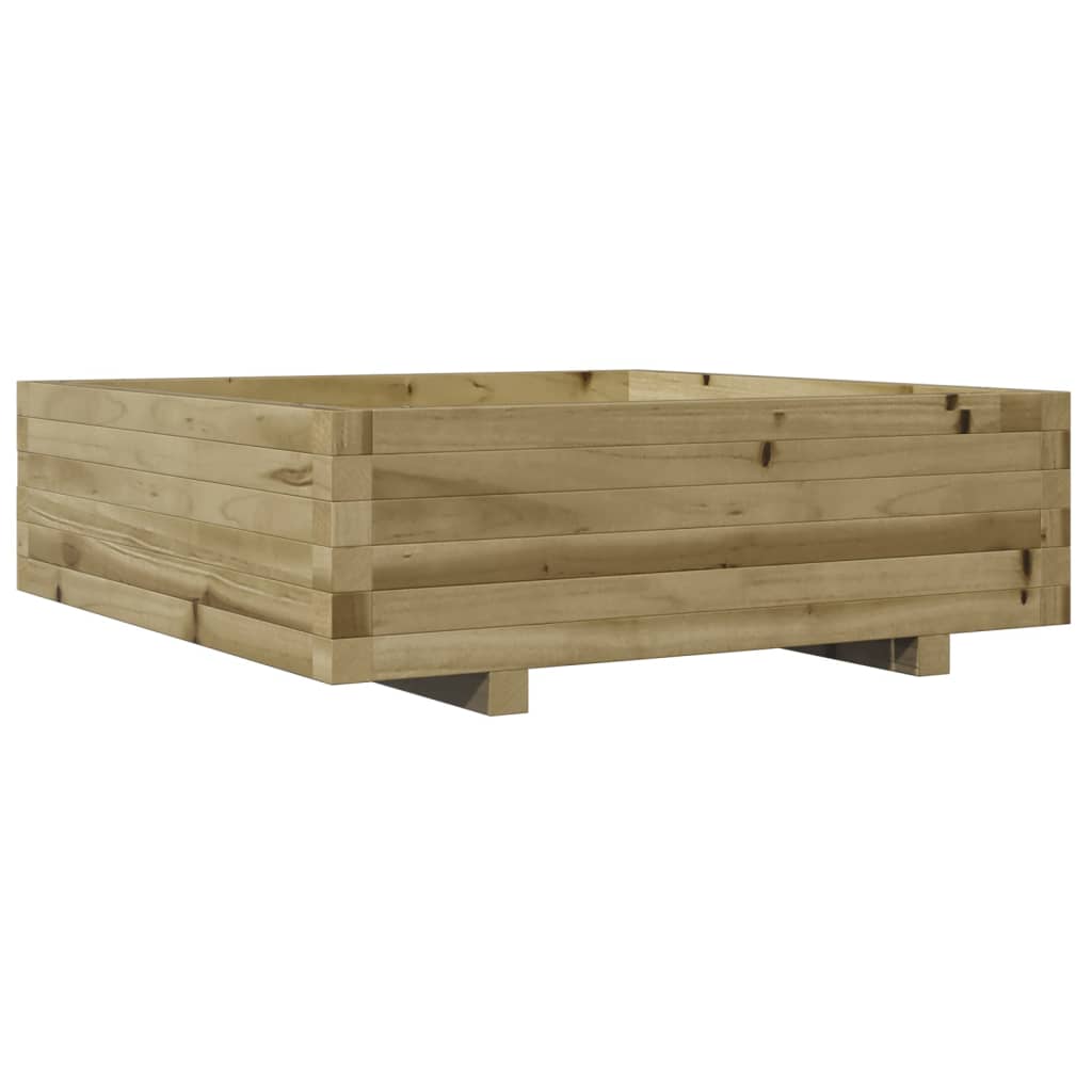 VIDAXL -Planungsbox 80x80x26.5 cm imprägnierte Kiefer