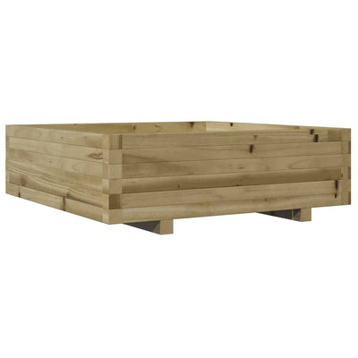 VIDAXL -Planungsbox 80x80x26.5 cm imprägnierte Kiefer