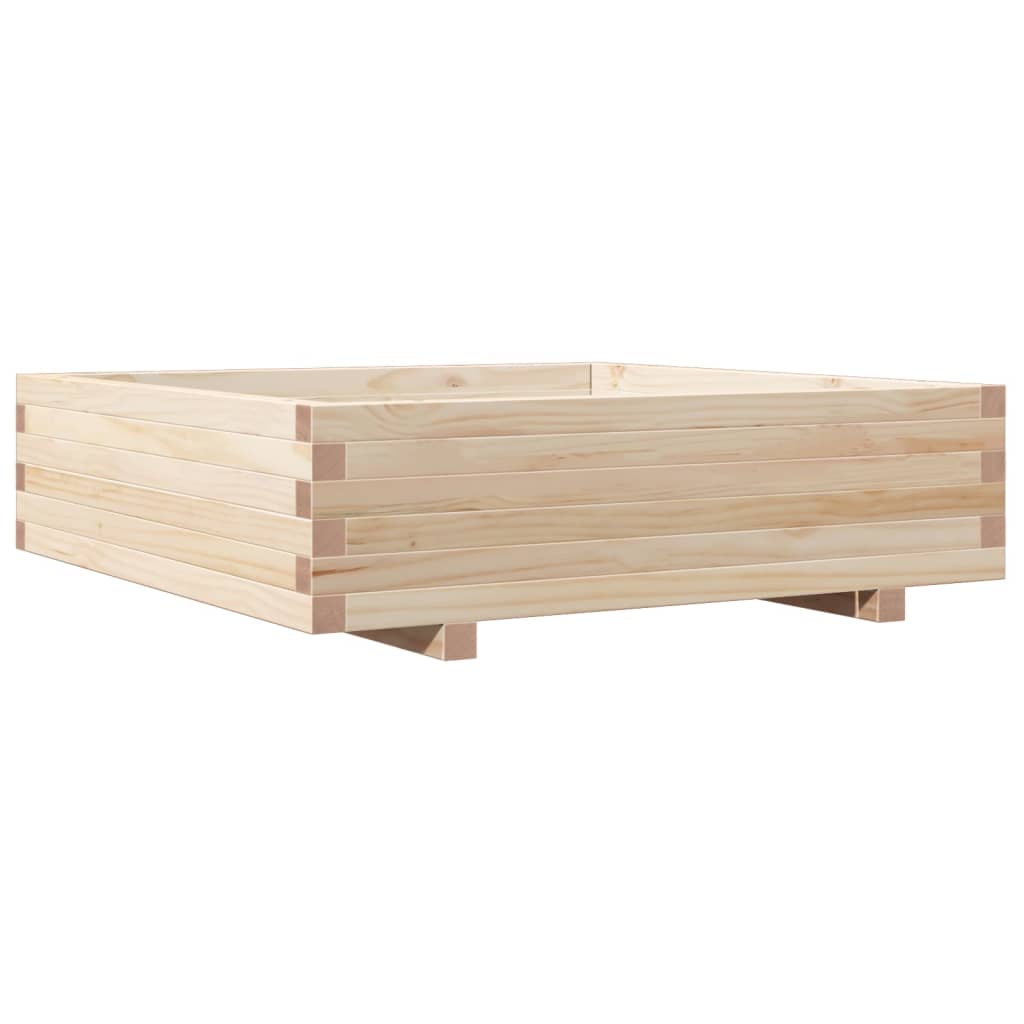 VIDAXL -Planungsbox 90x90x26,5 cm Festkiefer