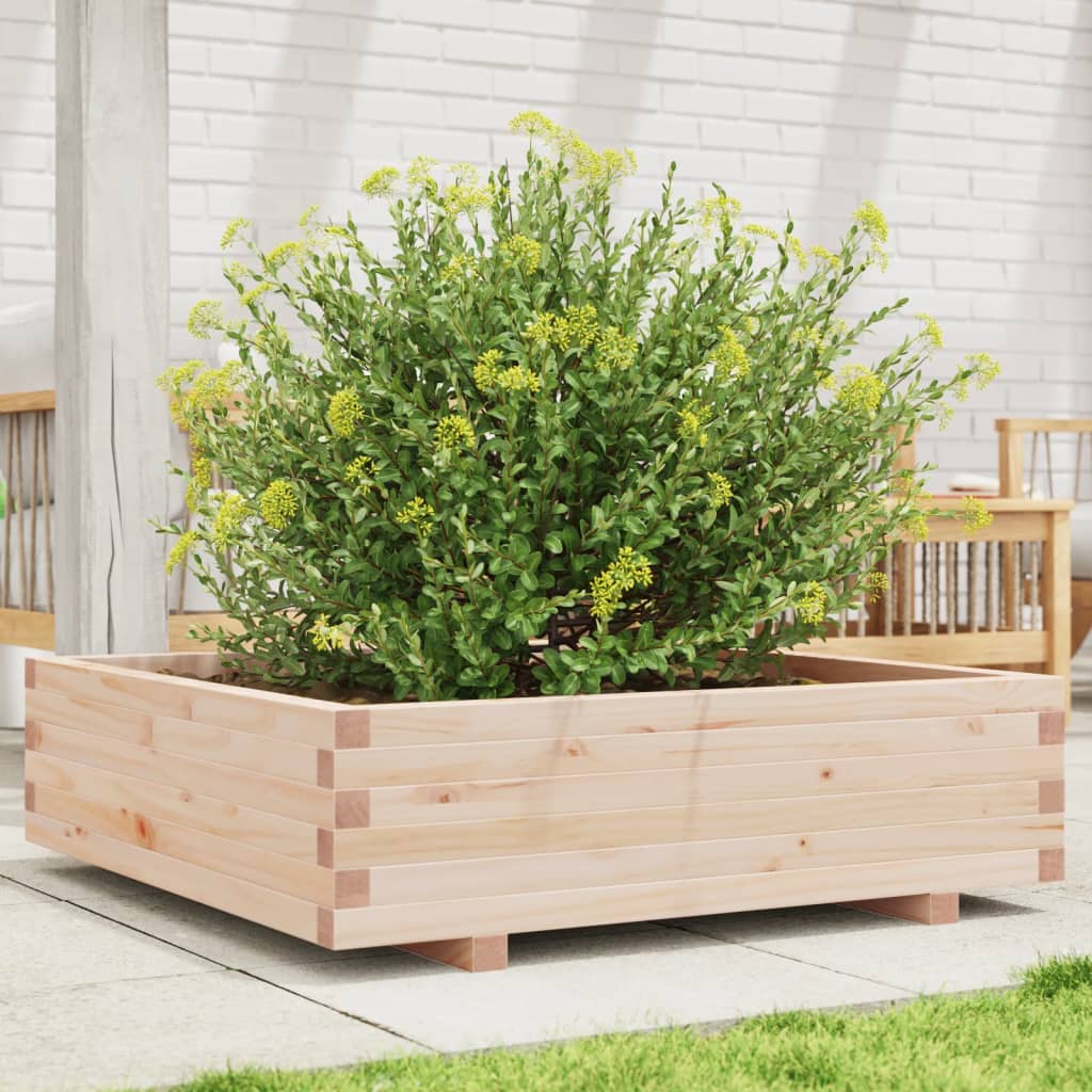 VIDAXL -Planungsbox 90x90x26,5 cm Festkiefer