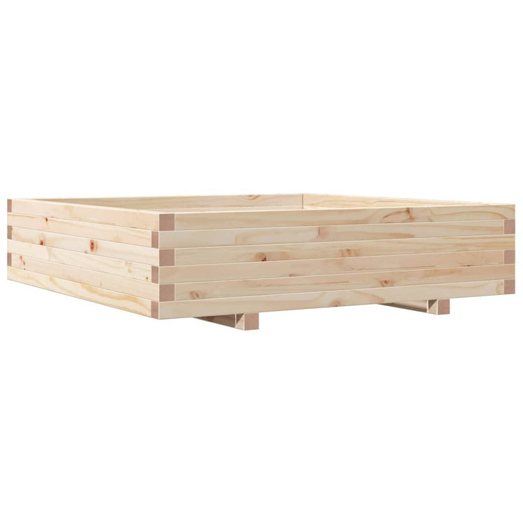 VIDAXL -Pflanzer 100x100x26,5 cm Festkiefer