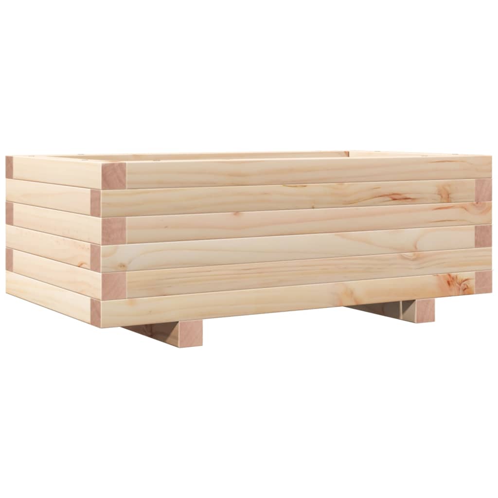 VIDAXL -Planungsbox 70x40x26,5 cm Festkiefer