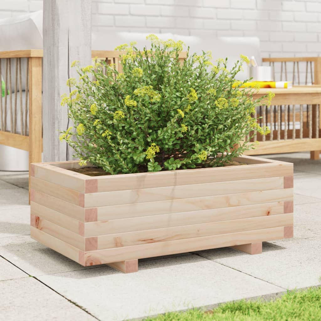 VIDAXL -Planungsbox 70x40x26,5 cm Festkiefer