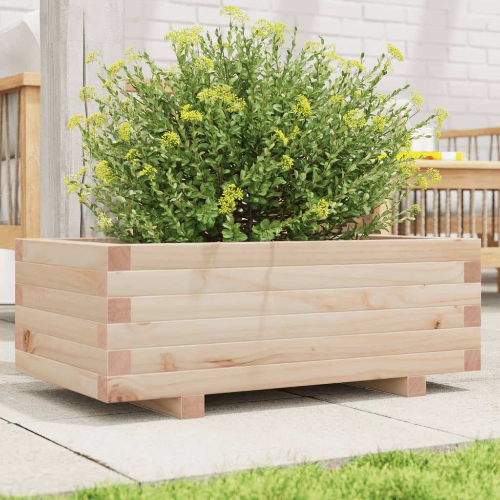 VIDAXL -Planungsbox 70x40x26,5 cm Festkiefer