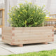 VIDAXL -Planungsbox 70x40x26,5 cm Festkiefer