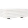 VIDAXL -Planungsbox 70x40x26,5 cm Festkiefer weiß