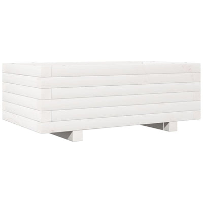 VIDAXL -Planungsbox 70x40x26,5 cm Festkiefer weiß
