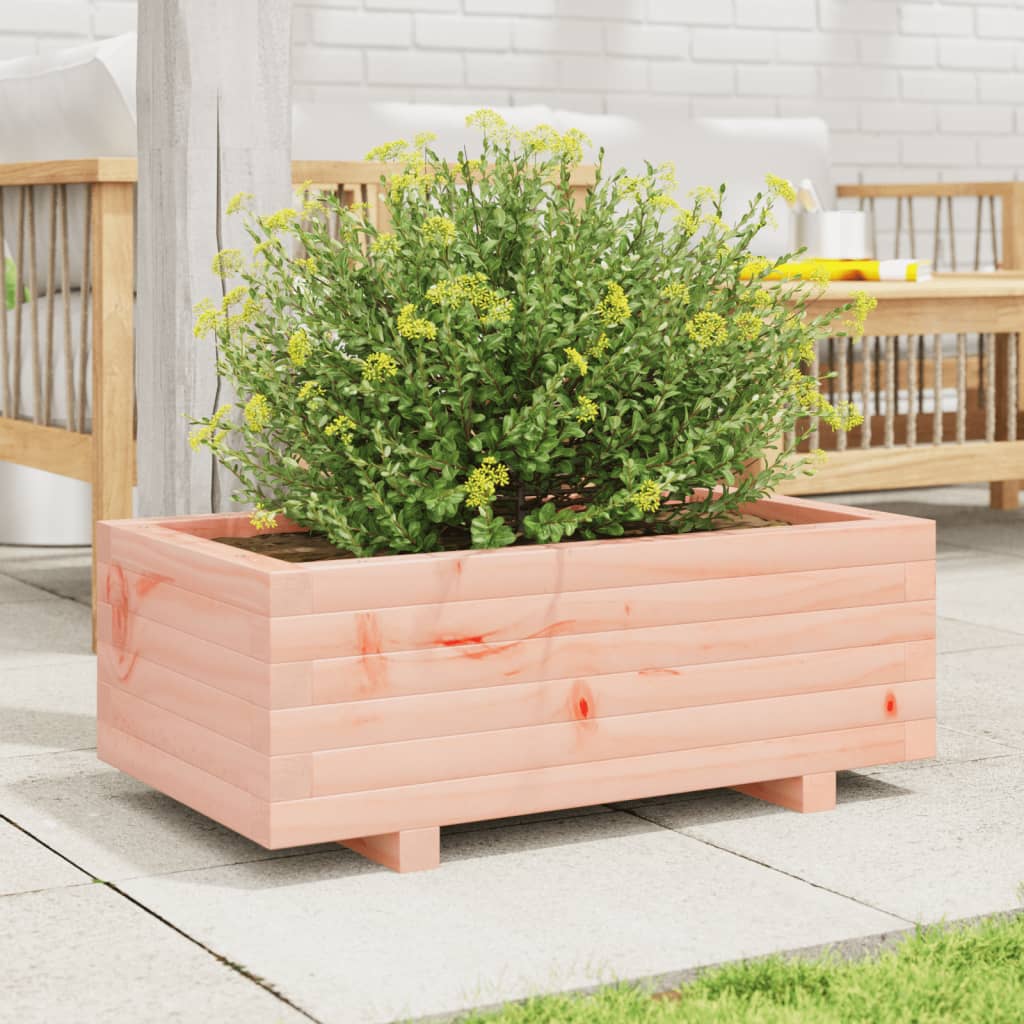 VIDAXL -Planungsbox 70x40x26.5 cm Solid Douglashout