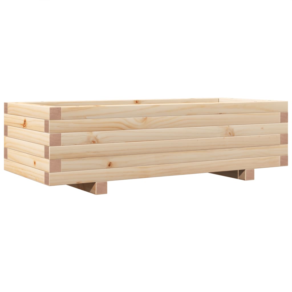 VIDAXL -Planungsbox 90x40x26,5 cm Festkiefer