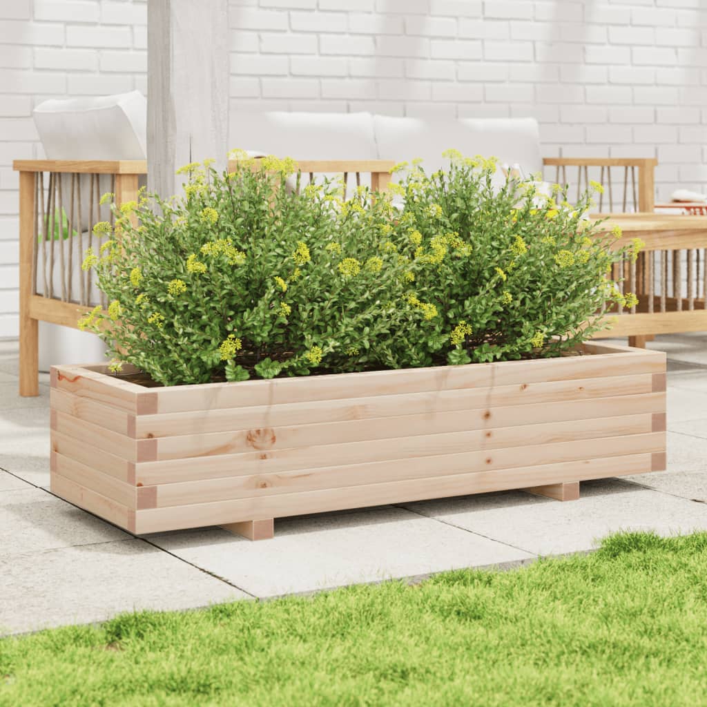 VIDAXL -Planungsbox 110x40x26,5 cm Festkiefer