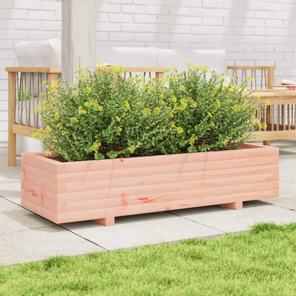 VIDAXL -Planungsbox 110x40x26.5 cm Solid Douglashout