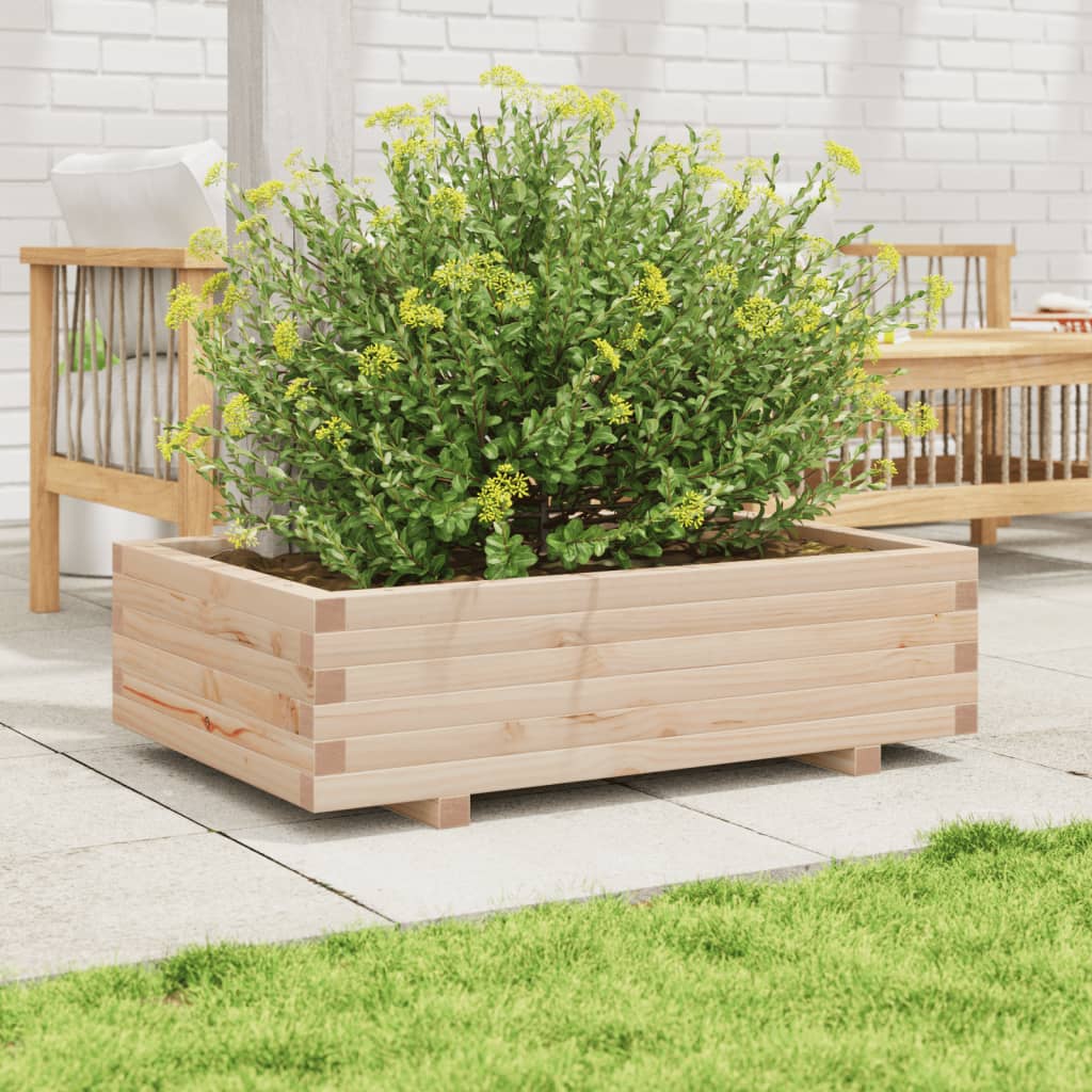 VIDAXL -Planungsbox 90x60x26,5 cm Festkiefer