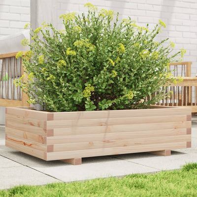 VIDAXL -Planungsbox 90x60x26,5 cm Festkiefer