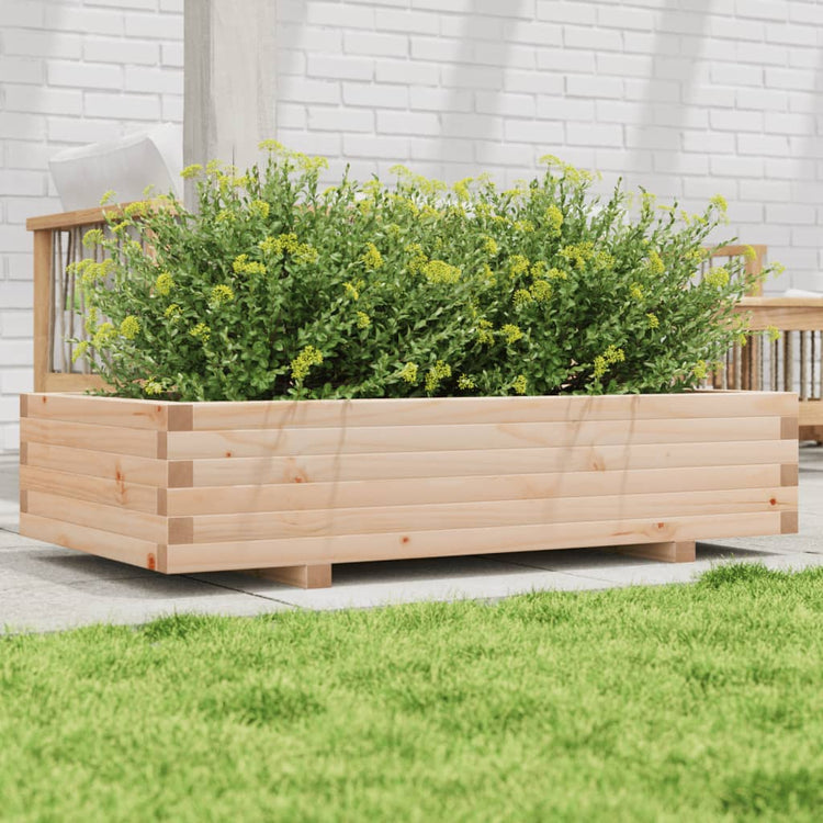 VIDAXL -Planungsbox 110x60x26,5 cm Festkiefer