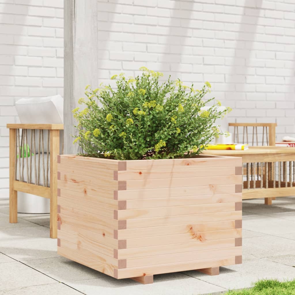 VIDAXL -Planungsbox 60x60x49.5 cm Festkiefer