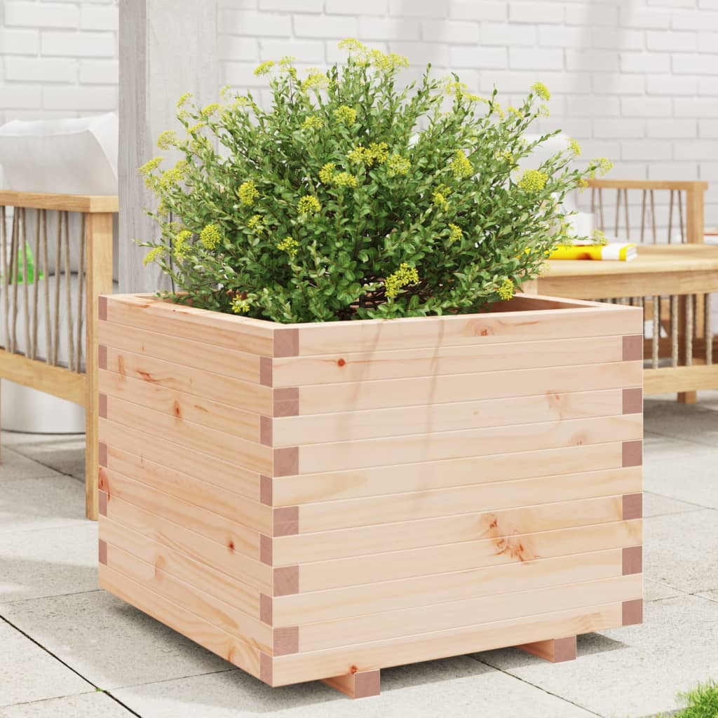 VIDAXL -Planungsbox 60x60x49.5 cm Festkiefer